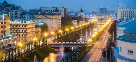 Обложка: Ночная обзорная экскурсия по Казани