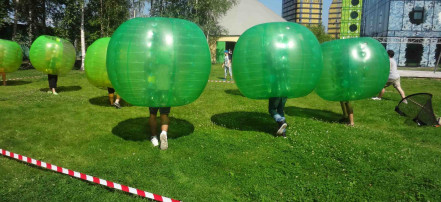 Обложка: Выездная игра «Bumperball» в Санкт-Петербурге