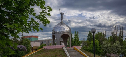 Обложка: Памятник-ротонда «Волгодонцам, погибшим за Отечество»