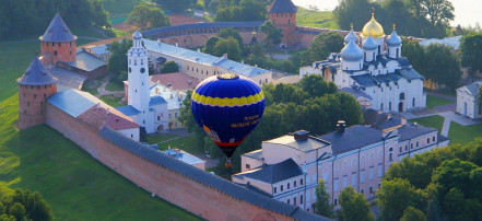 Обложка: Индивидуальный демонстрационный полёт на воздушном шаре для 2-х человек в Великом Новгороде