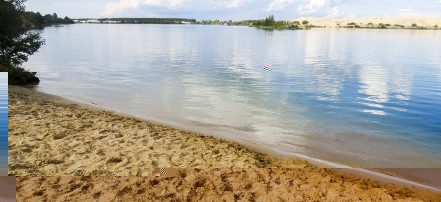 Обложка: Пляж на Силикатном озере (ЗКПД)