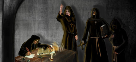 Обложка: Убийство в монастыре (на Чкаловской)