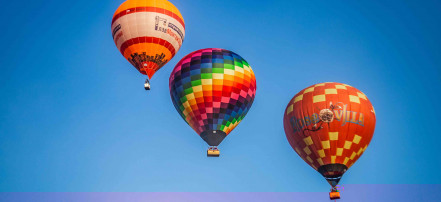 Обложка: Полет на воздушном шаре в Уссурийске в составе группы