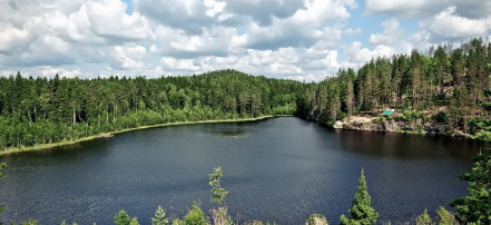 Обложка: Берег озера Треугольного