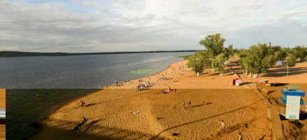 Обложка: Городской пляж Саратова