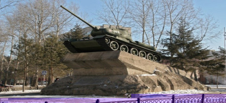 Обложка: Памятник "Танк Т-34"