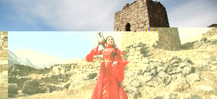 Обложка: Женский дагестанский национальный костюм