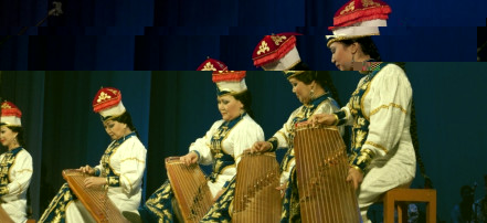 Обложка: Калмыцкий национальный музыкальный инструмент ятха