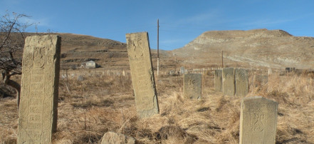 Обложка: Кладбище шамхалов в селении Кумух