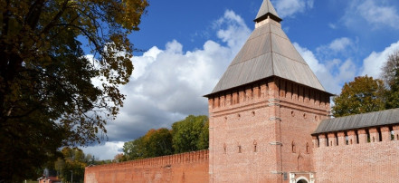 Обложка: Копытенские ворота Смоленской крепостной стены