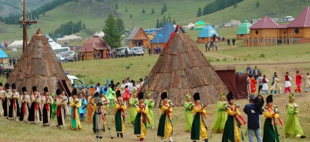 Обложка: Межрегиональный праздник алтайского народа «Эл-Ойын»