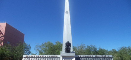 Обложка: Мемориальный комплекс Площадь Победы