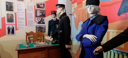 Обложка: Музей Великой Октябрьской революции на станции Кимовск