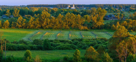 Обложка: Места съемки фильма "Жила-была одна баба"