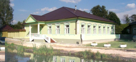 Обложка: Музейная гостиная в Дмитрове