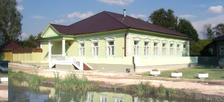 Обложка: Музейная гостиная в Дмитрове