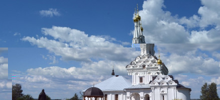 Обложка: Одигитриевская церковь Иоанно-Предтечева женского монастыря