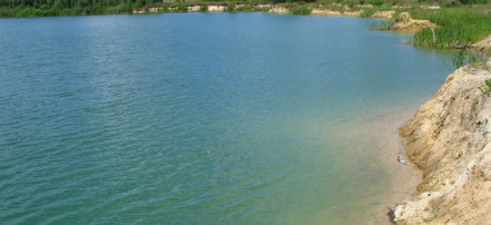 Обложка: Озеро Голубое в Луховицах
