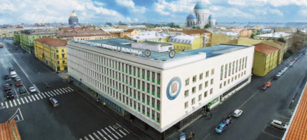 Обложка: Открытый музей Санкт-Петербургской академии управления и экономики