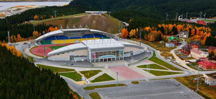 Обложка: Открытый стадион «Югра-Атлетикс»