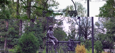 Обложка: Памятник И.А. Бунину в г. Ельце