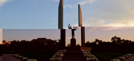 Обложка: Памятник Юрию Гагарину