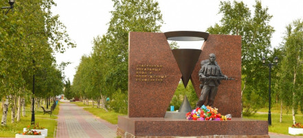 Обложка: Памятник ветеранам боевых действий, участникам локальных войн и вооруженных конфликтов