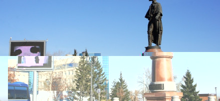 Обложка: Памятник командору Рязанову