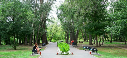 Обложка: Парк имени В. П. Чкалова в Зауральной роще