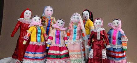 Обложка: Романовская традиционная текстильная кукла