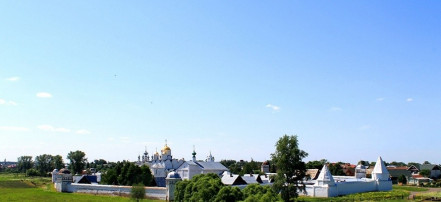 Обложка: Свято-Покровский женский монастырь в Суздале