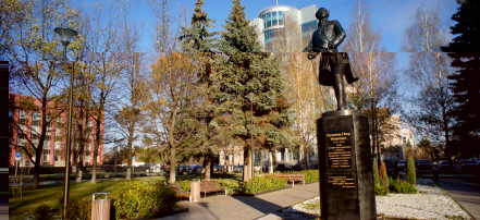 Обложка: Памятник графу П.И. Шувалову