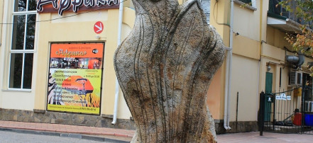Обложка: Скульптура «Верблюд-Тюльпан»