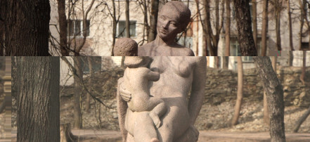 Обложка: Скульптура «Мать и дитя»