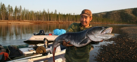 Обложка: Сплавная рыбалка на Тайменя в Якутии