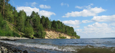 Обложка: Сурское водохранилище