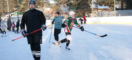 Обложка: Хоккейный корт в Вешенской