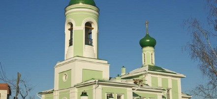 Обложка: Храм во имя святителя Николая Чудотворца на Глинках