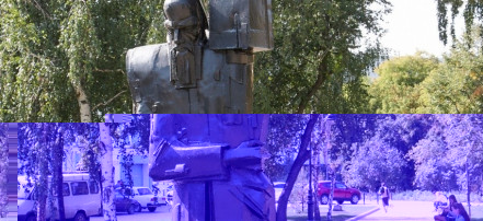 Обложка: Памятник Ф.М. Достоевскому «Крест несущий»
