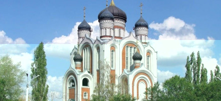 Обложка: Церковь Всех Святых, в земле Российской просиявших
