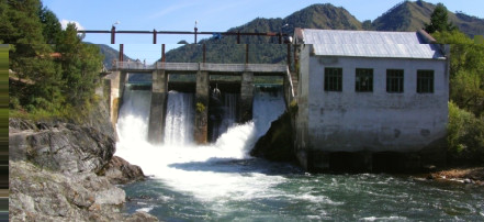 Обложка: Чемальская ГЭС