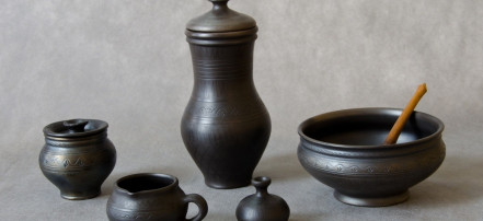 Обложка: Чернолощеная гончарная керамика