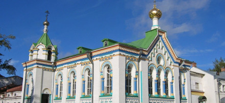 Обложка: Никольская церковь в Архангельске