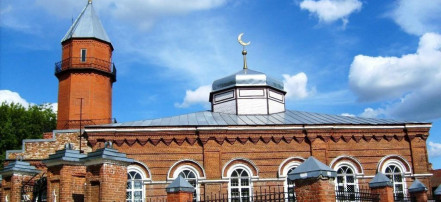 Обложка: Новая мечеть в Касимове