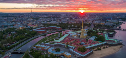 Обложка: Петропавловская крепость