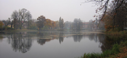 Обложка: Озеро Поплавок в Калининграде