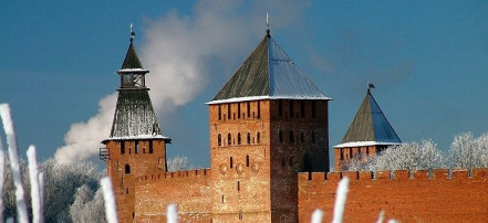 Обложка: Крепостные сооружения Великого Новгорода