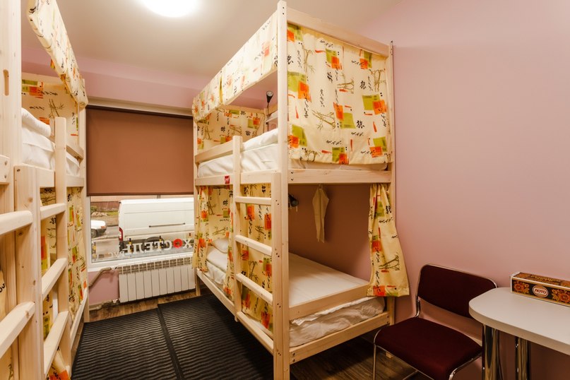 Пример комнаты хостела в Калининграде
