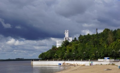 Центральный пляж Хабаровска