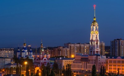 Колокольня Казанского Богородичного мужского монастыря